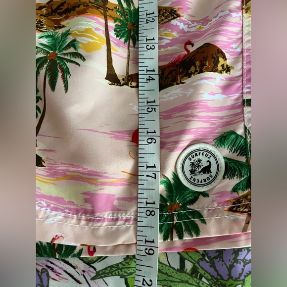 Surf cuz  Size:XXL Men’s Swim Trunks Drawstring Multi Color - Picture 4 of 8